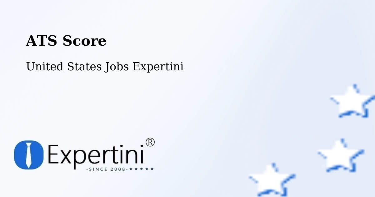 Resume ATS Score & Job Description Match Tool – Largo - United States Jobs Expertini